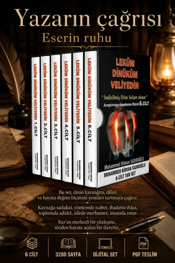 LEKÜM DİNİKÜM VELİYEDİN SETİ ( 6 CİLT BİR ARADA- DİJİTAL)