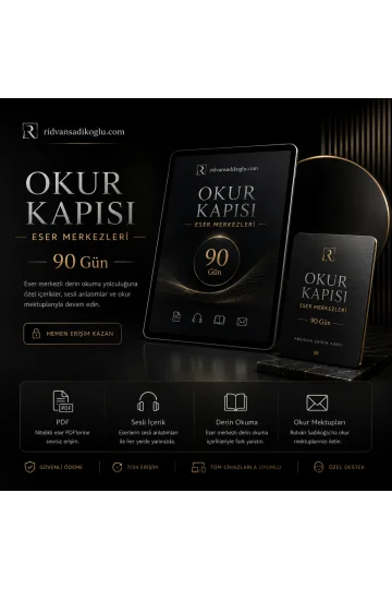 Okur Kapısı Eser Merkezi — 90 Gün