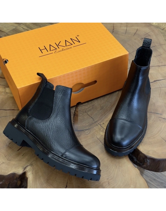 SİYAH DERİ BOT 100-011