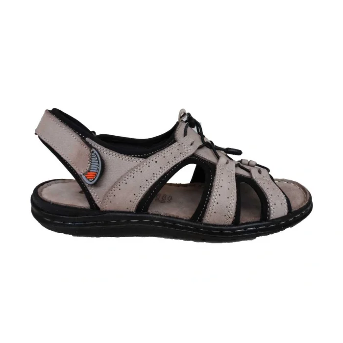 Erkek Deri Sandalet 024-0044 - KUM