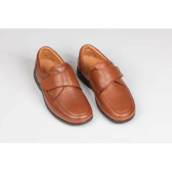 Erkek Anatomik Konfor Ayakkabısı Geniş Kalıp--503 - AÇIK TABA