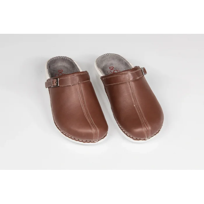 Kadın Anatomik Konfor Terliği Sabo-401 - KAHVE