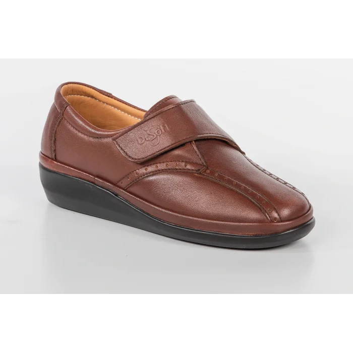 Kadın Anatomik Konfor Ayakkabısı 102 - KOYU TABA