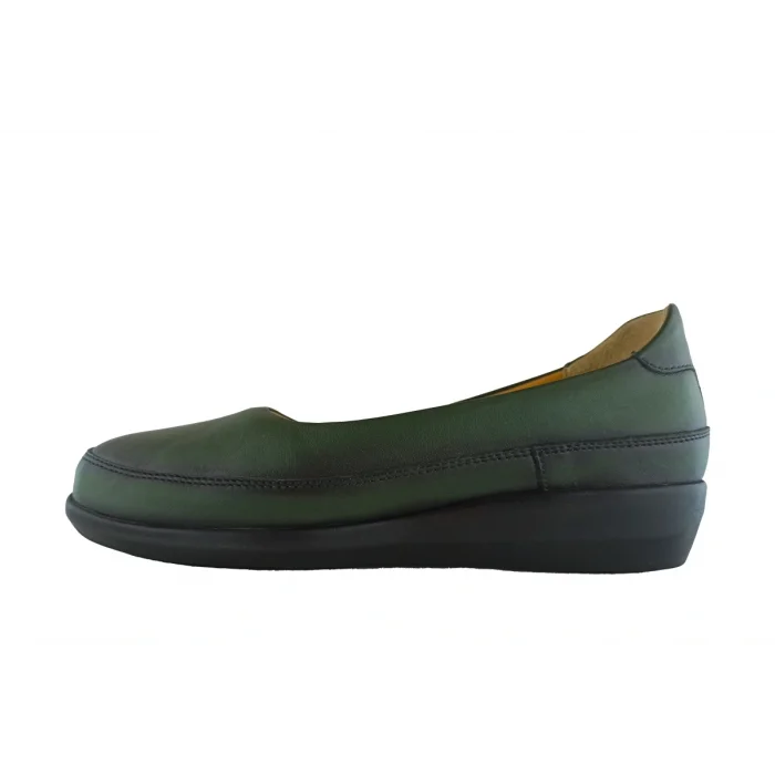 Kadın Anatomik Konfor Ayakkabısı  Efektli  - 110E - YEŞİL