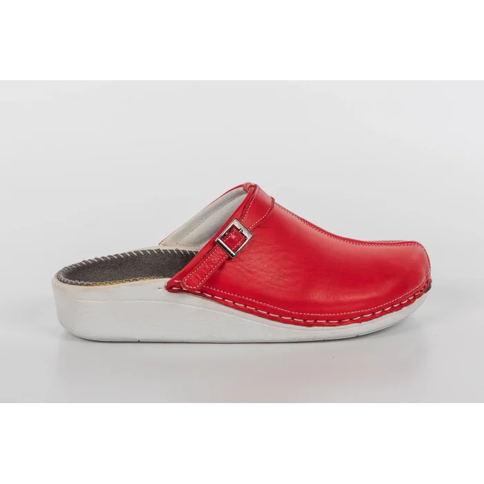 Kadın Anatomik Konfor Terliği Sabo-401 - KIRMIZI