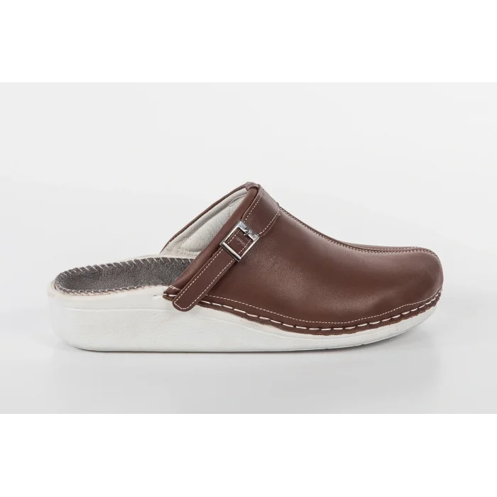 Kadın Anatomik Konfor Terliği Sabo-401 - KAHVE