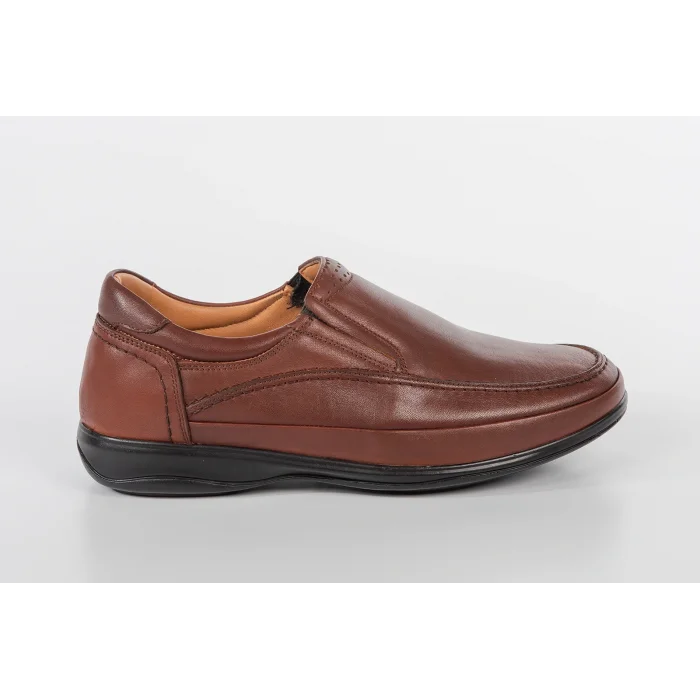 Erkek Anatomik Konfor Ayakkabısı-506 - KOYU TABA