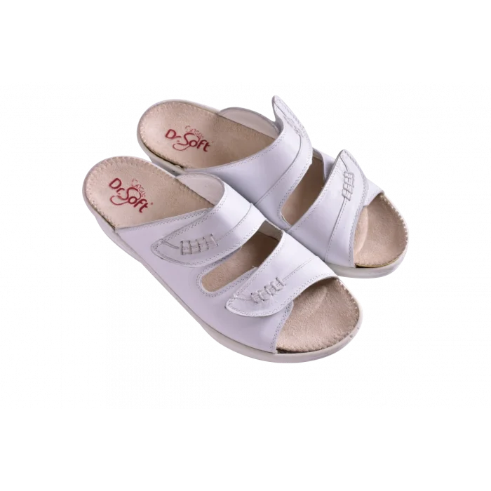 Kadın Anatomik Konfor Terliği 301 - BEYAZ