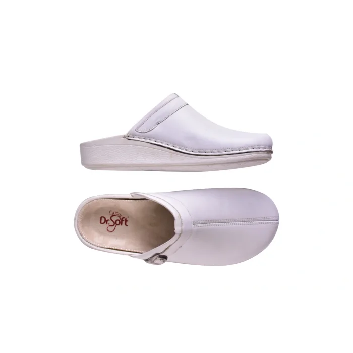 Kadın Anatomik Konfor Terliği Sabo-401 - BEYAZ