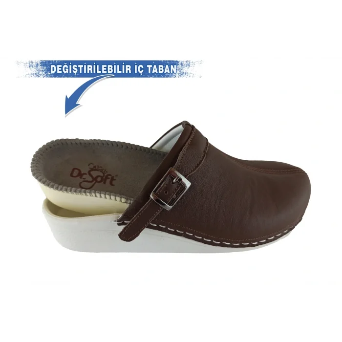 Kadın Anatomik Konfor Terliği Sabo-401 - KAHVE