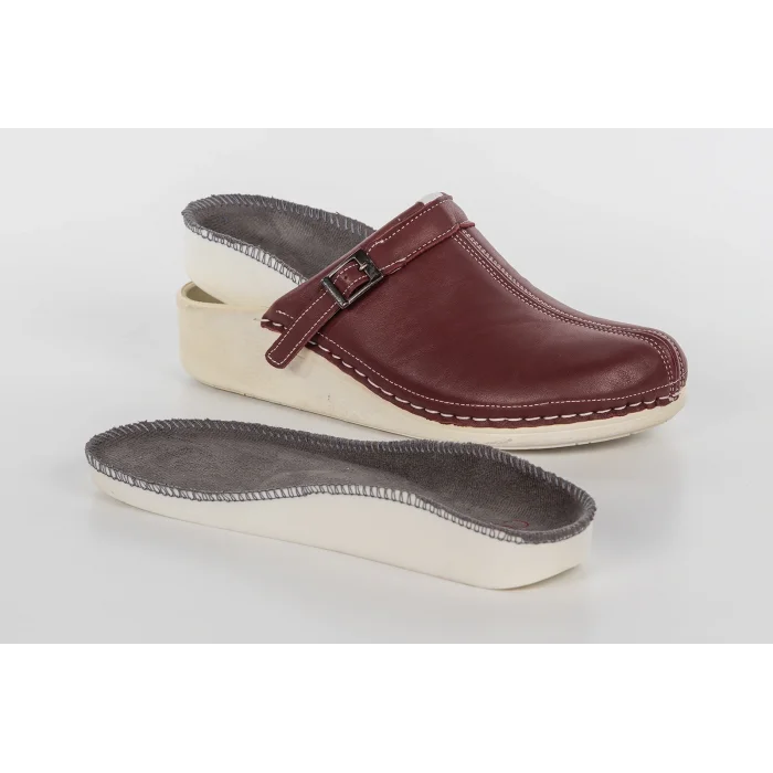 Kadın Anatomik Konfor Terliği Sabo-401 - BORDO