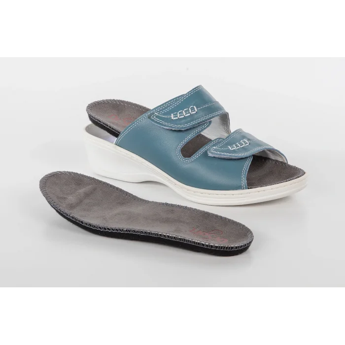 Kadın Anatomik Konfor Terliği 301 - MAVİ