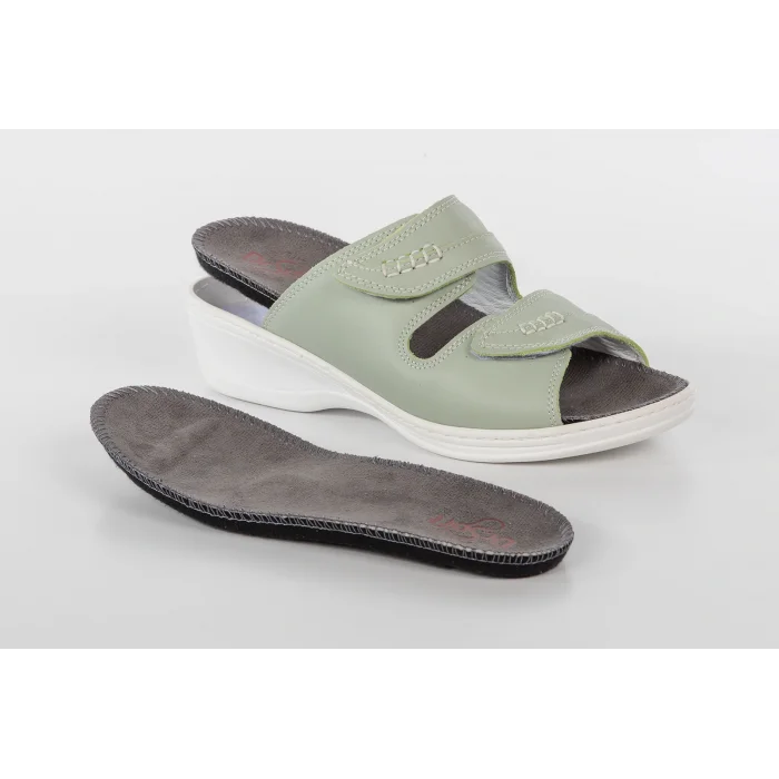 Kadın Anatomik Konfor Terliği 301 - PASTEL YEŞİLİ