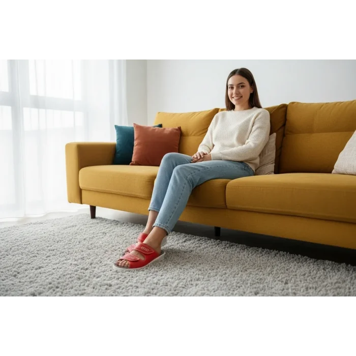 Kadın Anatomik Konfor Terliği 301 - KIRMIZI