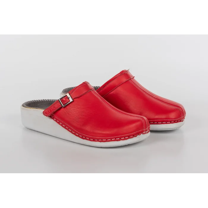 Kadın Anatomik Konfor Terliği Sabo-401 - KIRMIZI