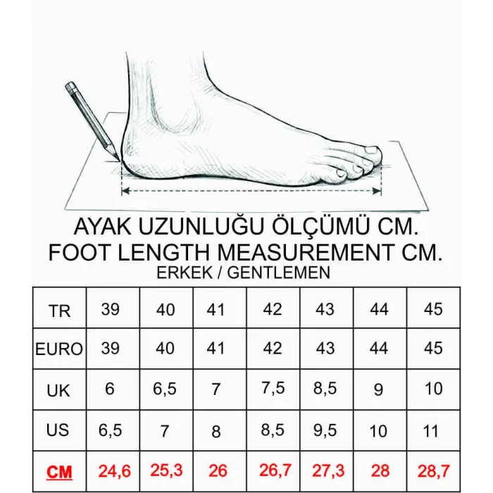 Erkek Anatomik Konfor Ayakkabısı-506 - KAHVE