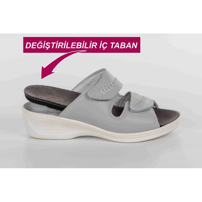 Kadın Anatomik Konfor Terliği 301 - SU YEŞİLİ