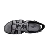 Erkek Deri Sandalet 024-0044 - GRİ