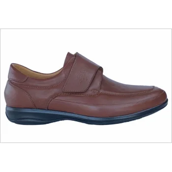 Erkek Anatomik Konfor Ayakkabısı-502 - KOYU TABA