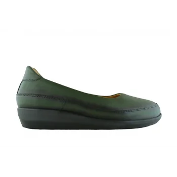 Kadın Anatomik Konfor Ayakkabısı  Efektli  - 110E - YEŞİL