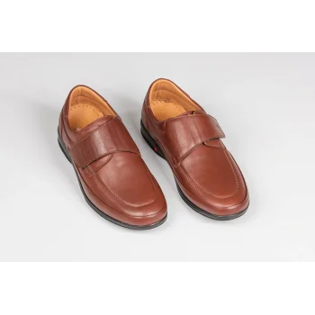 Erkek Anatomik Konfor Ayakkabısı-502 - KOYU TABA