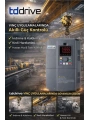 Tddrive TD900-2S0007G-220V 0.75KW 4.7A A.C Motor Sürücüsü