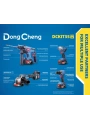 Dong Cheng DCKIT35EM Profesyonel 20V 4Ah Şarjlı Taşlama Somun Sıkma Hilti Matkap (4lü Set)