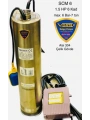 Vortex SCM 6 1.5HP Çelik Gövdeli Keson Kuyu Dalgıç Pompası