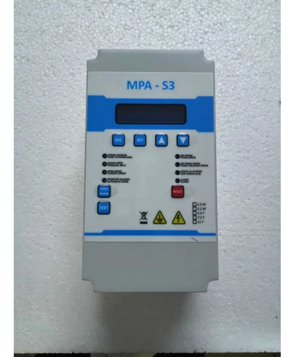 MPA S3 Dijital Dalgıç Su Pompası Elektrik Motoru Direk Yol Verme Panosu
