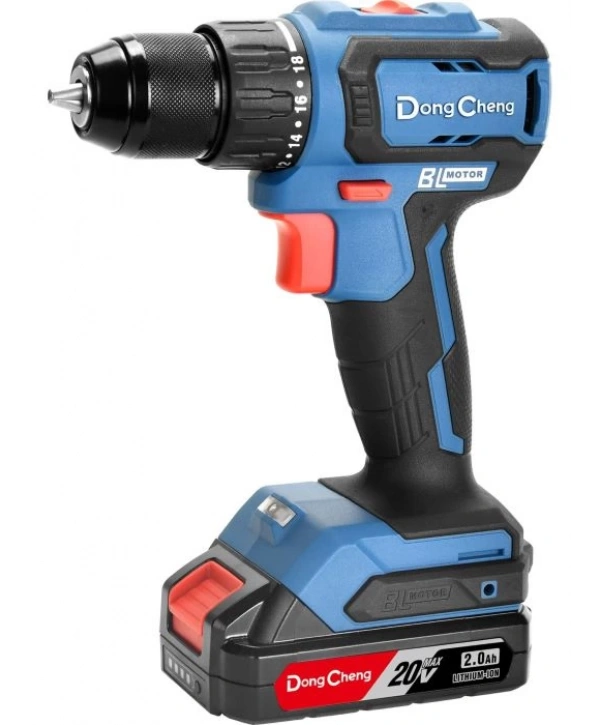 Dong Cheng DCJZ 2040-13 20V 2Ah Kömürsüz Darbesiz Şarjlı Matkap