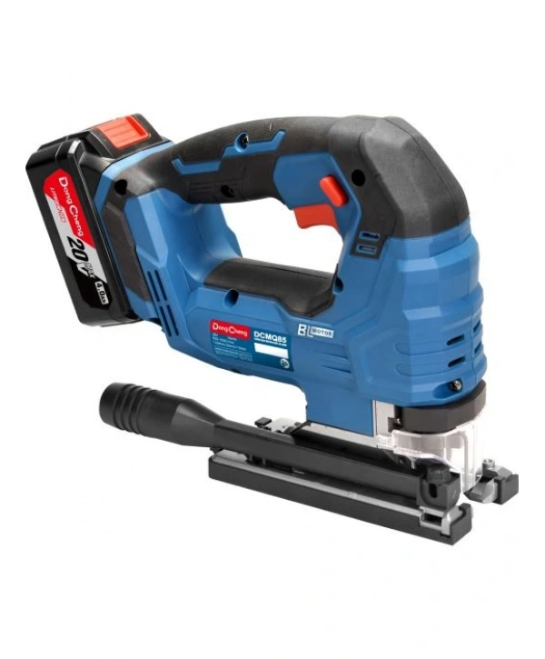 Dong Cheng DCMQ85 20V 4Ah Şarjlı Dekupaj Testere Makinesi