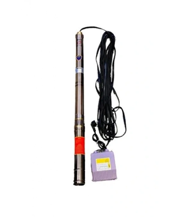 Vortex 3 SLM 15F 75mm Çapında 0.75HP 220V 20mt Kablolu Panolu Dalgıç Pompa