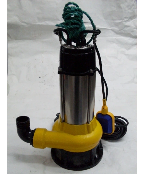 Vortex V50 150F M 220V Flatörlü 1.5HP Bıçaklı Pis Su Foseptik Dalgıç Pompası