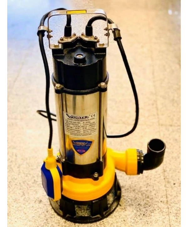 Vortex V50 200F M-T 2HP Bıçaklı Pis Su Foseptik Dalgıç Pompası