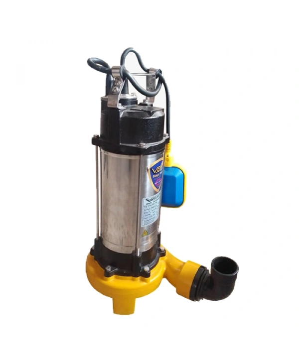 Vortex V50 150F M 220V Flatörlü 1.5HP Bıçaklı Pis Su Foseptik Dalgıç Pompası