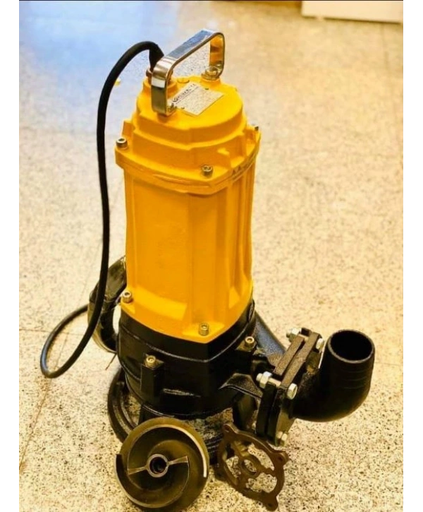 Vortex WCR 550T 3 5.5HP 380V Paslanmaz Fanlı Öğütücülü Bıçaklı Pis Su Dalgıç Pompa