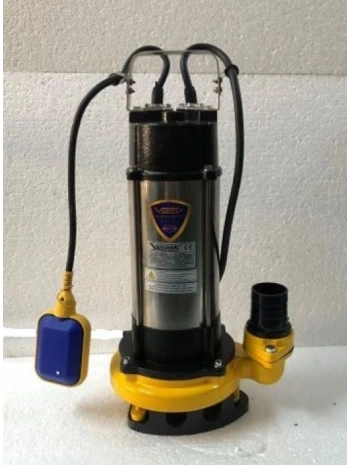 Vortex VX-200 M-T 2HP Açık Fanlı Pis Su Foseptik Dalgıç Pompası