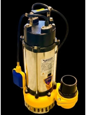 Vortex VX 300M-T 3HP 3 Çıkışlı Açık Fanlı Pis Su Foseptik Dalgıç Pompası