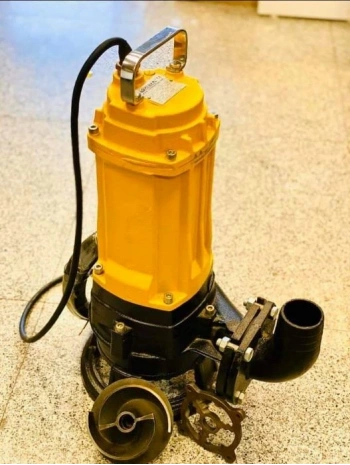 Vortex WCR 200T 2 2HP 380V Paslanmaz Fanlı Öğütücülü Bıçaklı Pis Su Dalgıç Pompa