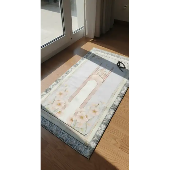 BLG Home Bambu Namaz Seccadesi 80x130 cm - Kaliteli Yumuşak Kaymaz Tabanlı