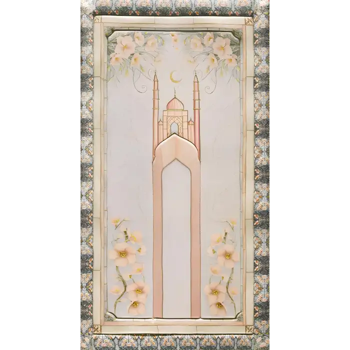 BLG Home Bambu Namaz Seccadesi 80x130 cm - Kaliteli Yumuşak Kaymaz Tabanlı