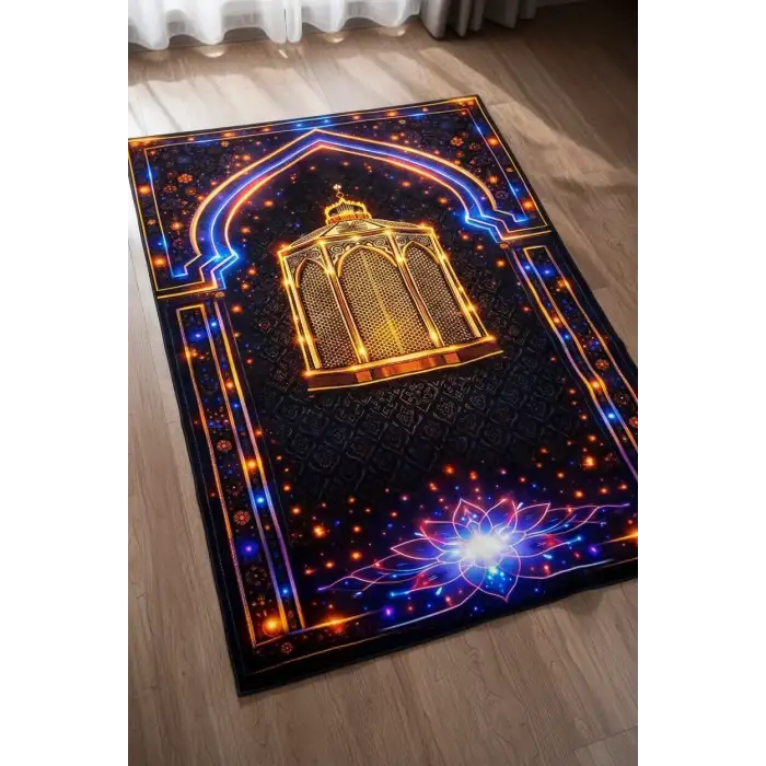 BLG Home Bambu Namaz Seccadesi 80x130 cm - Kaliteli Yumuşak Kaymaz Tabanlı