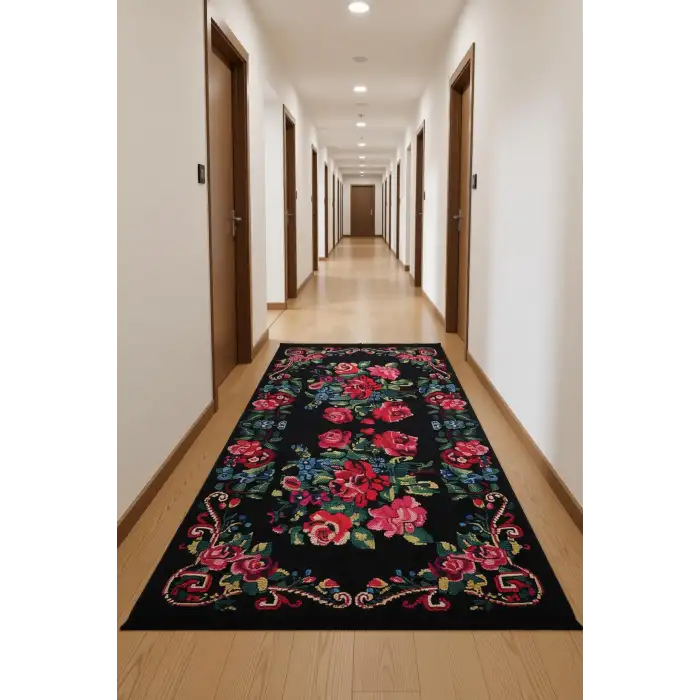 Blghome Karabağ Desen Modern Halı Dekoratif Kilim