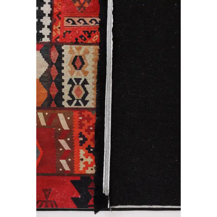 Blghome Patchwork Desenli Modern Halı Dekoratif Kilim