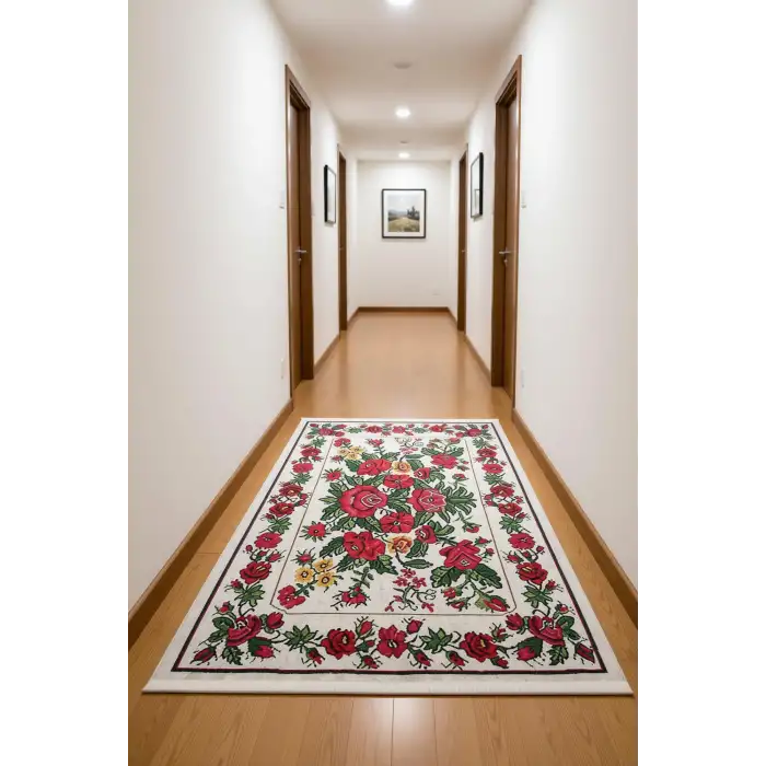 Blghome Karabağ Desen Modern Halı Dekoratif Kilim