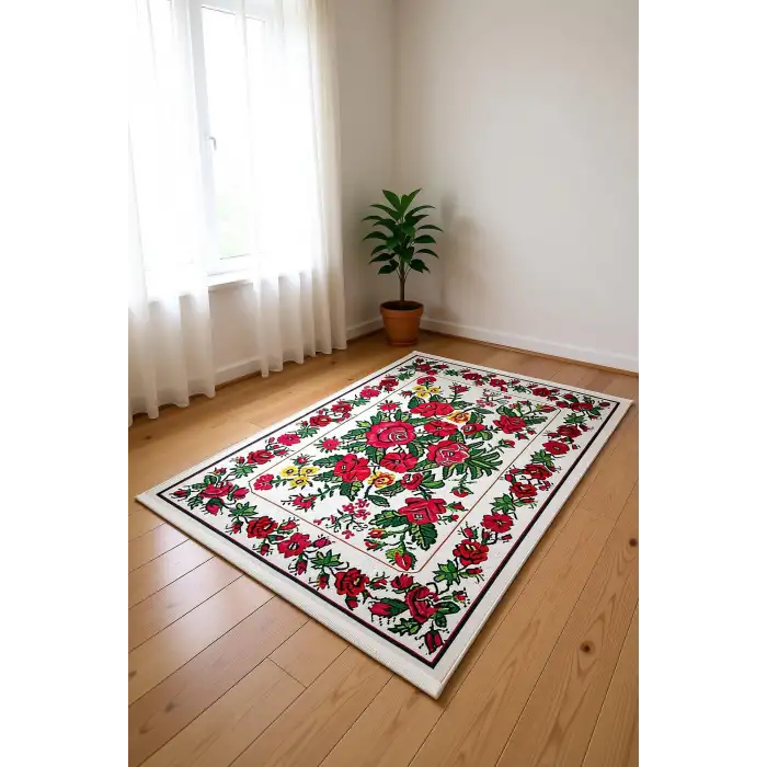 Blghome Karabağ Desen Modern Halı Dekoratif Kilim