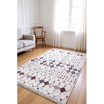 Etnik Desen Modern Halı Dekoratif Kilim