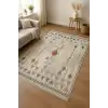 Blghome Retro Tarz Etnik Desen Dekoratif Halı
