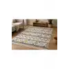 İskandinav Motifli Renkli Baklava Desen Tasarım Modern Halı Dekoratif Kilim