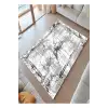 Blghome Mermer Desen Modern Halı Dekoratif Kilim